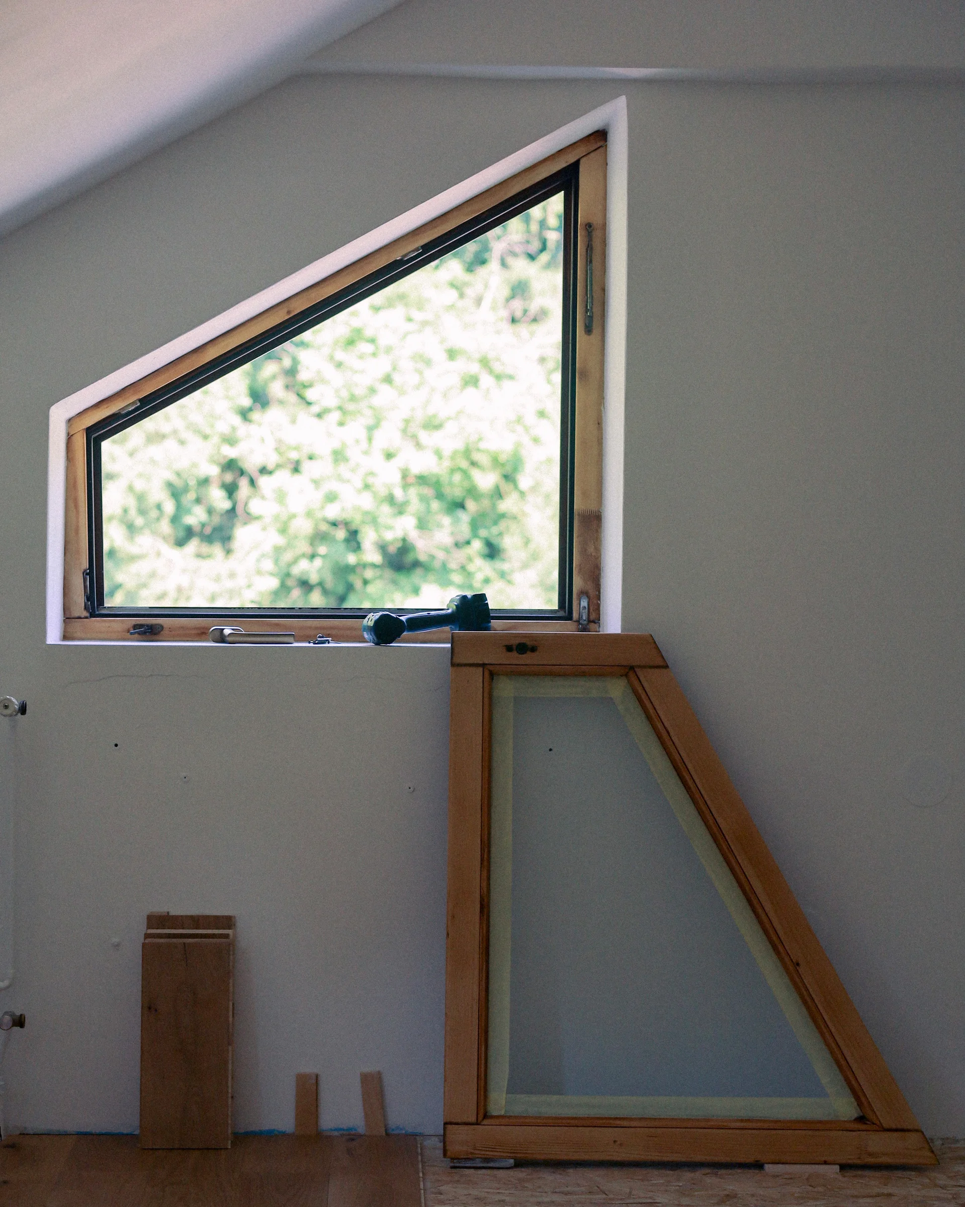 Attic progress 1