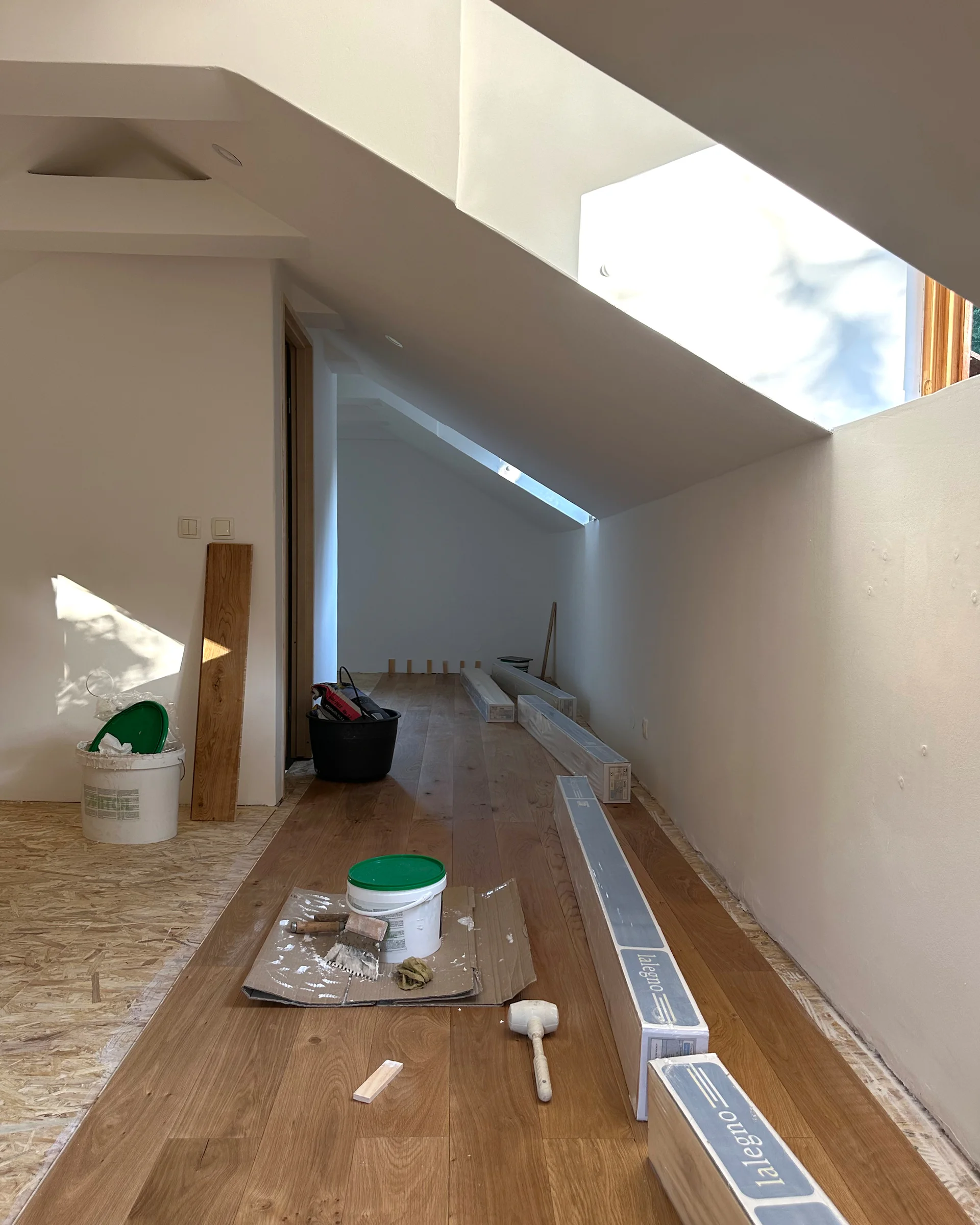 Attic progress 3