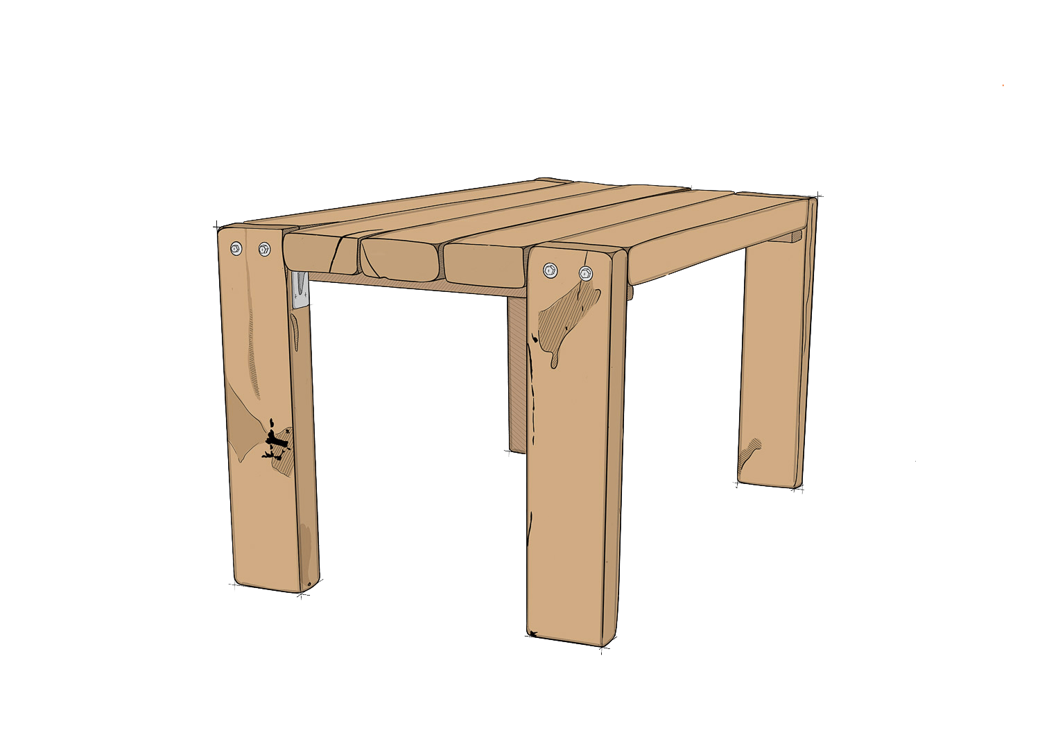 Dining Oak Table