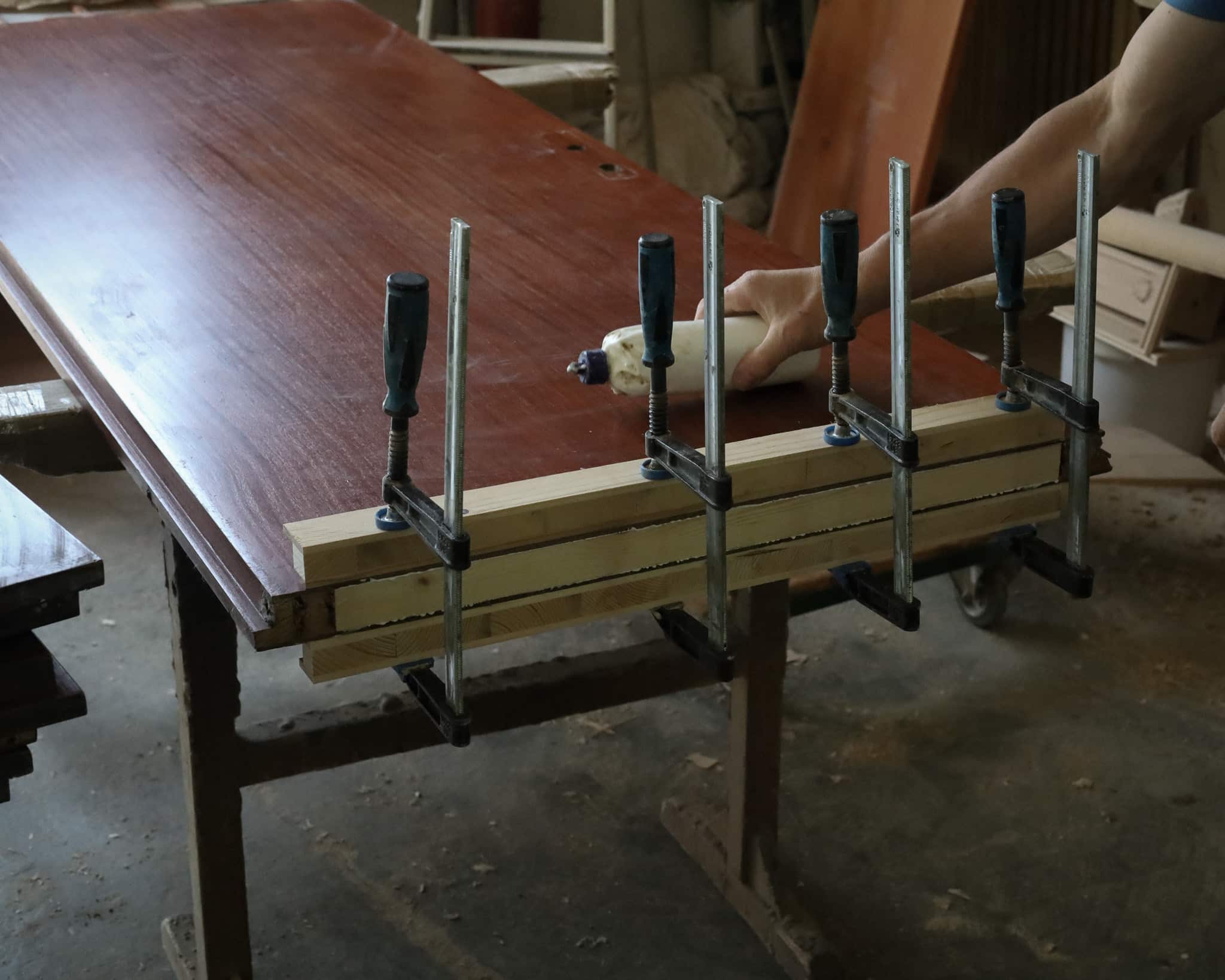 Door repair process