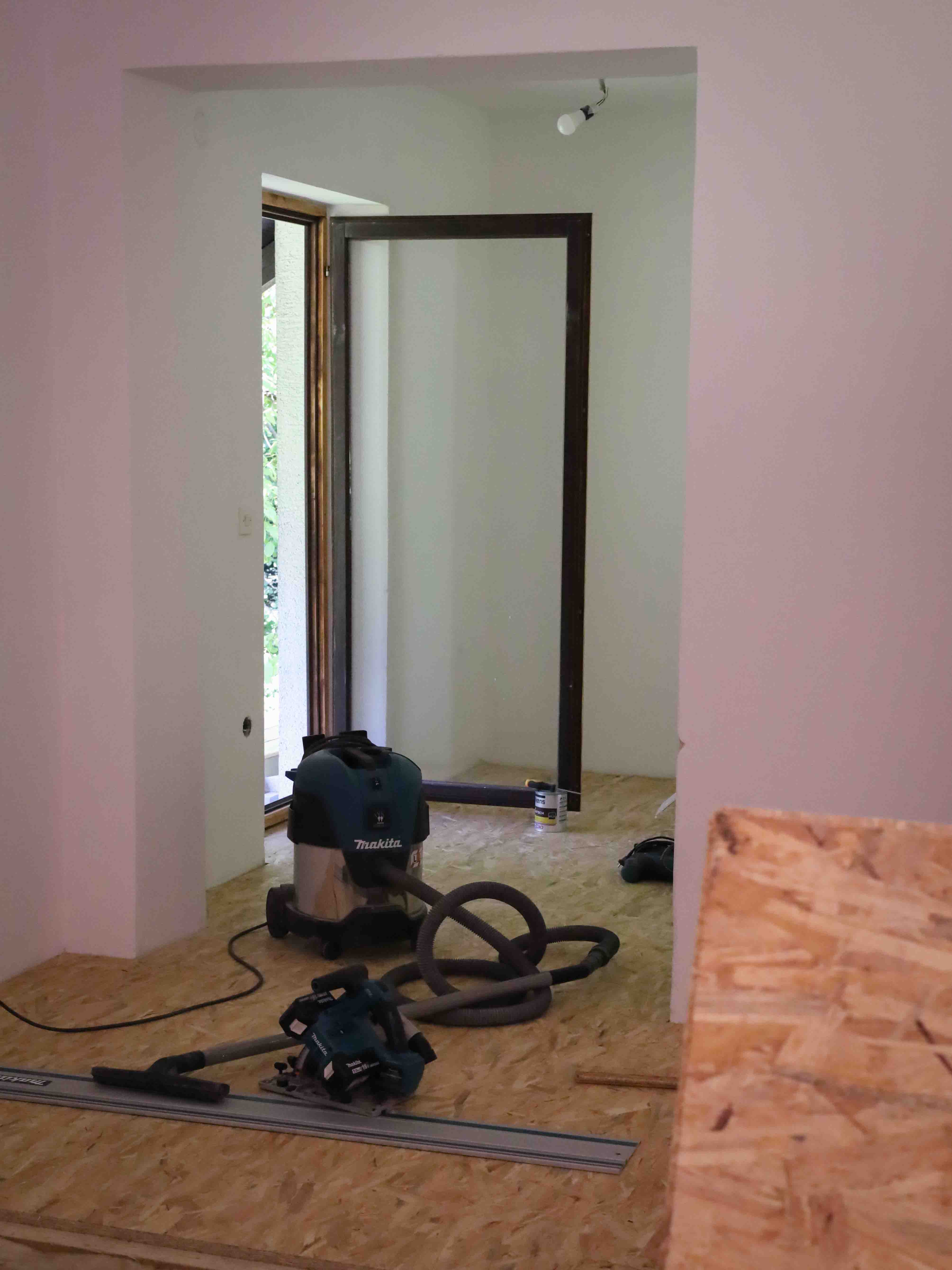 Flooring process