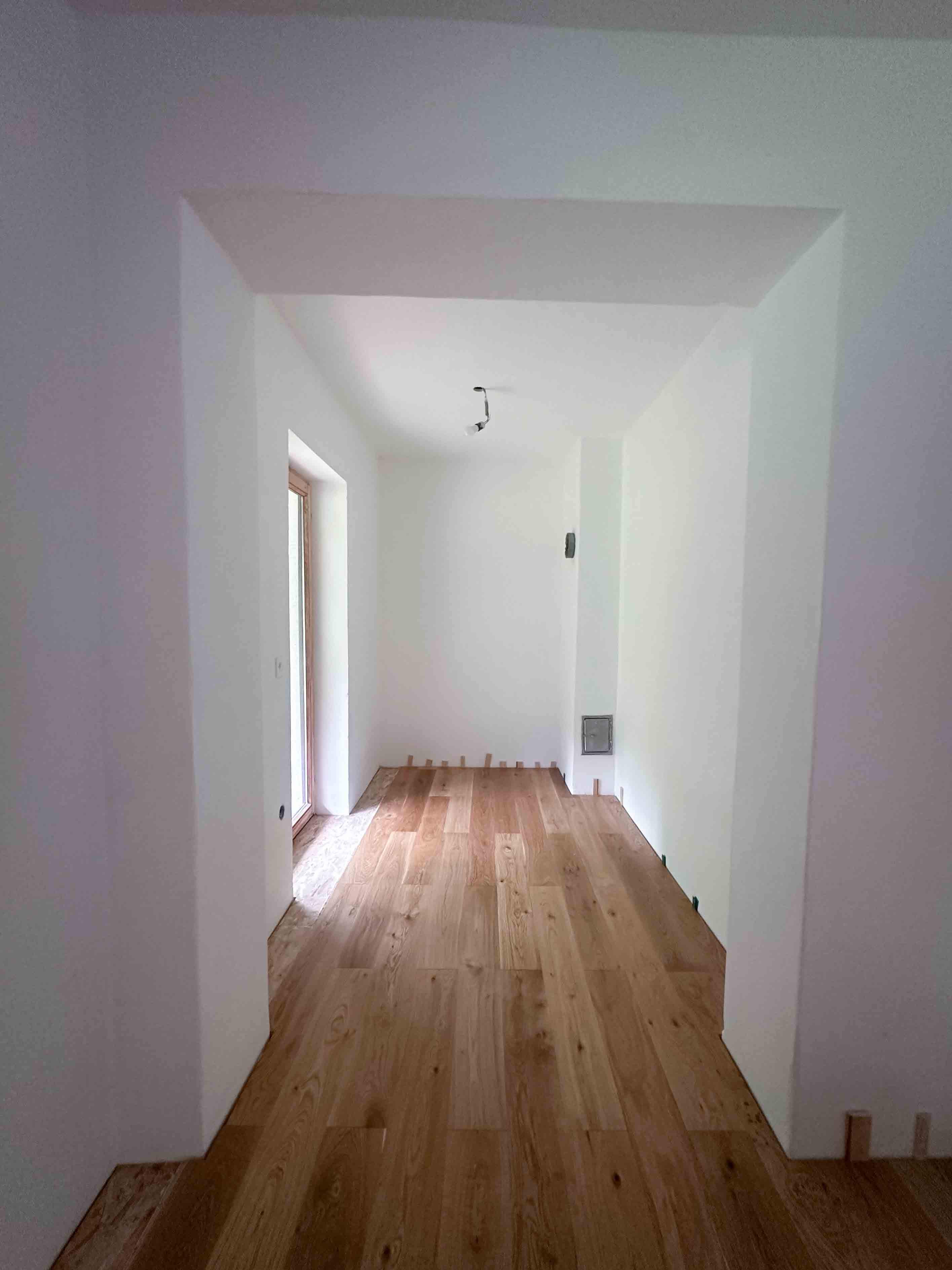 Flooring finished