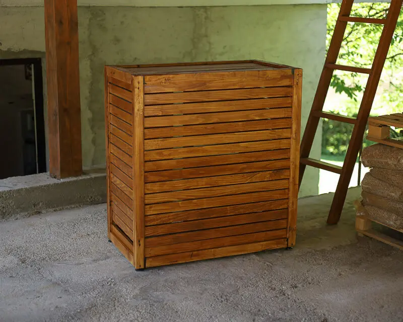 Wooden garden cabinet 2