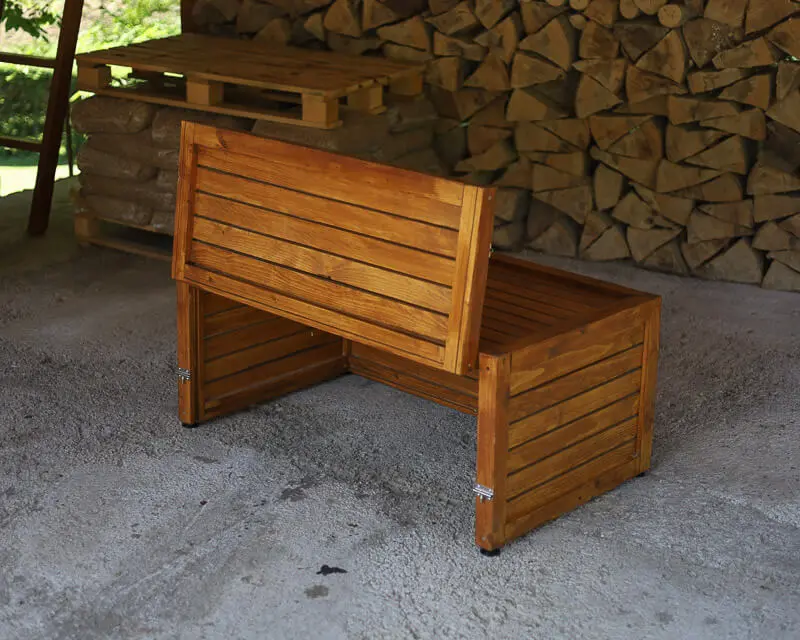 Wooden garden cabinet 4