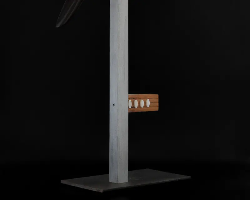 Three-speed switch in wooden housing
