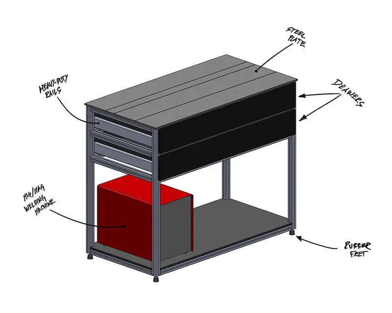 Work/Welding Bench